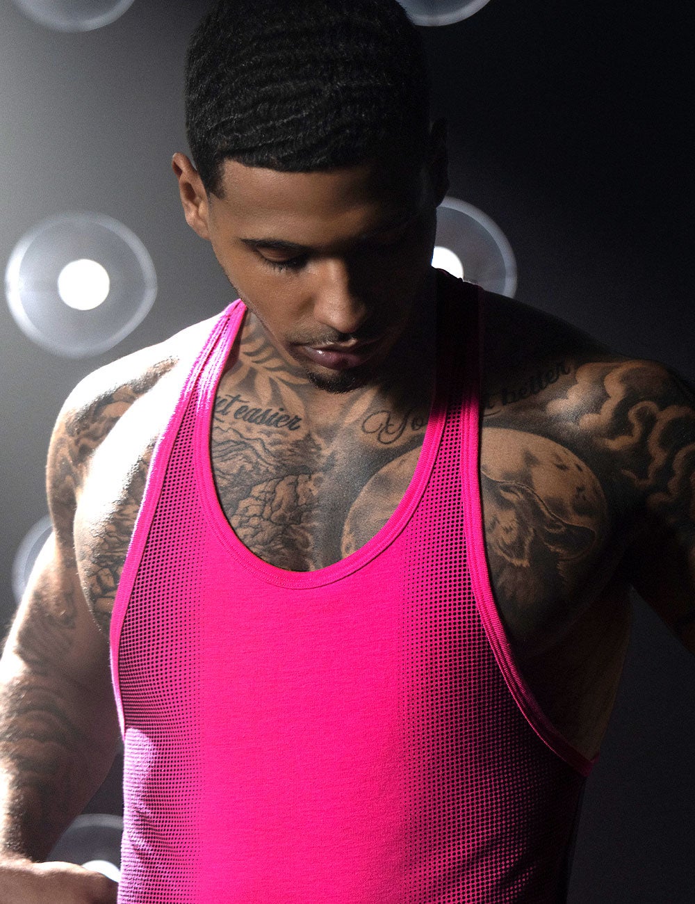 C-IN2 タンクトップ SUPER BRIGHT RELAXED TANK （ネオンピンク） CIN2 シーインツー メンズ下着 インナー 男性 アンダーウェア ブランド