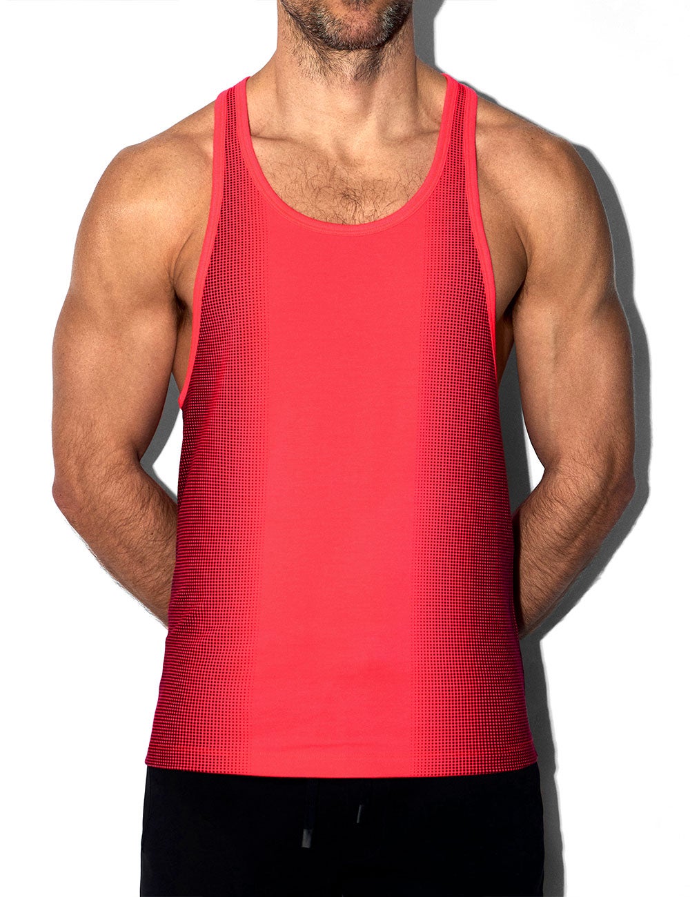 C-IN2 タンクトップ SUPER BRIGHT RELAXED TANK （ネオンレッド） CIN2 シーインツー メンズ下着 インナー 男性 アンダーウェア ブランド