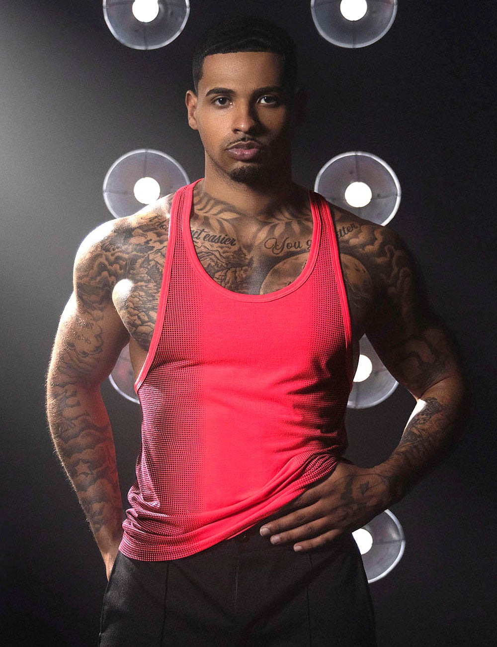 C-IN2 タンクトップ SUPER BRIGHT RELAXED TANK （ネオンレッド） CIN2 シーインツー メンズ下着 インナー 男性 アンダーウェア ブランド
