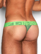 C-IN2 Tバック UNDERTONE THONG （ゲインズグリーン） リブコットン ティーバック スポーツインナー CIN2 シーインツー メンズ下着 インナー 男性 パンツ アンダーウェア ブランド
