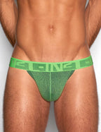 C-IN2 Tバック UNDERTONE THONG （ゲインズグリーン） リブコットン ティーバック スポーツインナー CIN2 シーインツー メンズ下着 インナー 男性 パンツ アンダーウェア ブランド