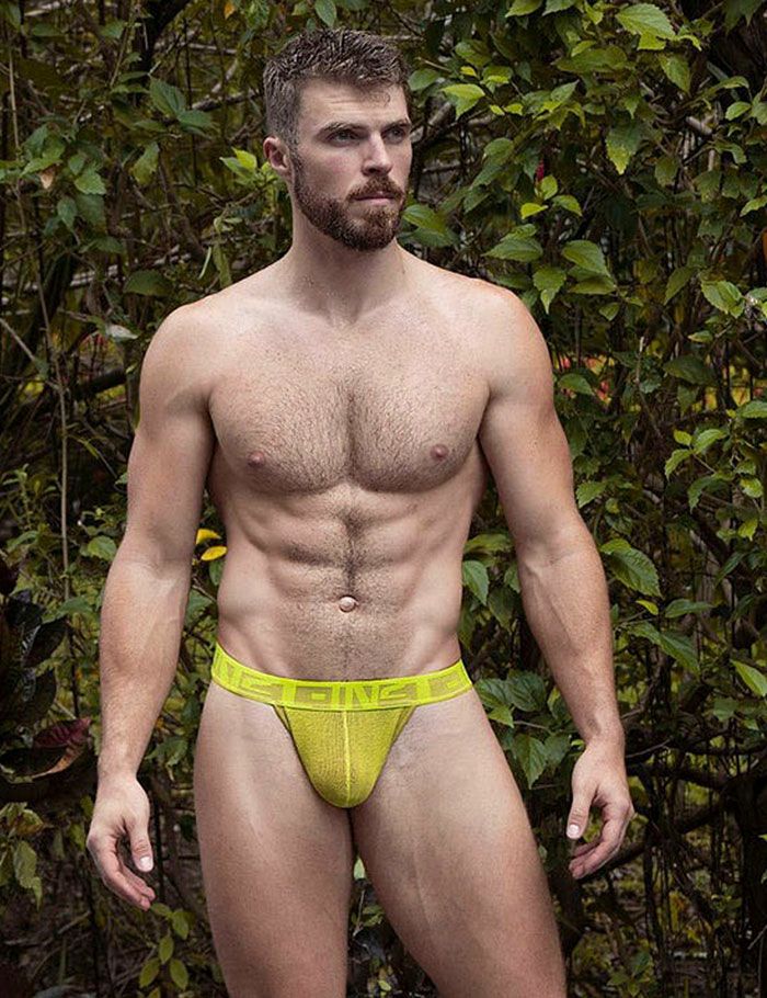 C-IN2 Tバック UNDERTONE THONG （エールイエロー） リブコットン ティーバック スポーツインナー CIN2 シーインツー メンズ下着 インナー 男性 パンツ アンダーウェア ブランド