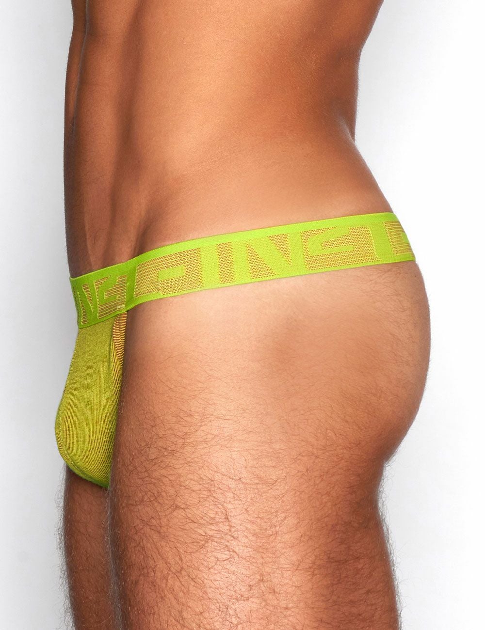 C-IN2 Tバック UNDERTONE THONG （エールイエロー） リブコットン ティーバック スポーツインナー CIN2 シーインツー メンズ下着 インナー 男性 パンツ アンダーウェア ブランド
