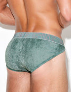 C-IN2 スポーツブリーフ UNDERTONE DASH BRIEF （セージグリーン） リブコットン CIN2 シーインツー メンズ下着 インナー 男性 パンツ アンダーウェア ブランド