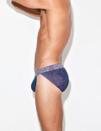 C-IN2 スポーツブリーフ UNDERTONE DASH BRIEF （ブルーベリーピンク） リブコットン CIN2 シーインツー メンズ下着 インナー 男性 パンツ アンダーウェア ブランド