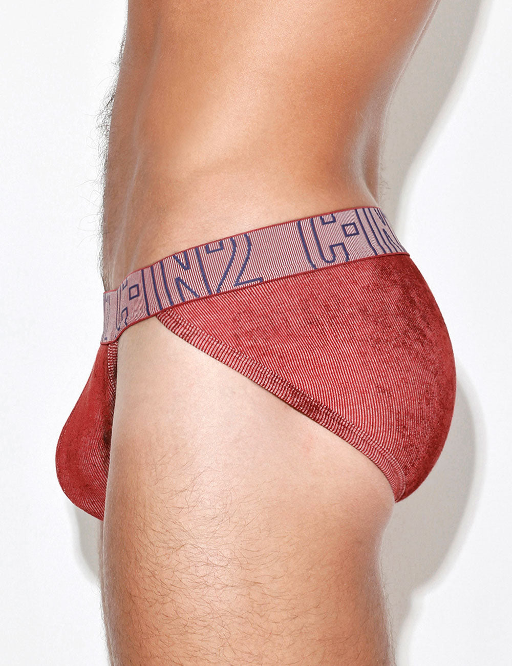 C-IN2 スポーツブリーフ UNDERTONE DASH BRIEF （ポピーレッド） リブコットン CIN2 シーインツー メンズ下着 インナー 男性 パンツ アンダーウェア ブランド