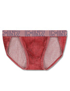 C-IN2 スポーツブリーフ UNDERTONE DASH BRIEF （ポピーレッド） リブコットン CIN2 シーインツー メンズ下着 インナー 男性 パンツ アンダーウェア ブランド