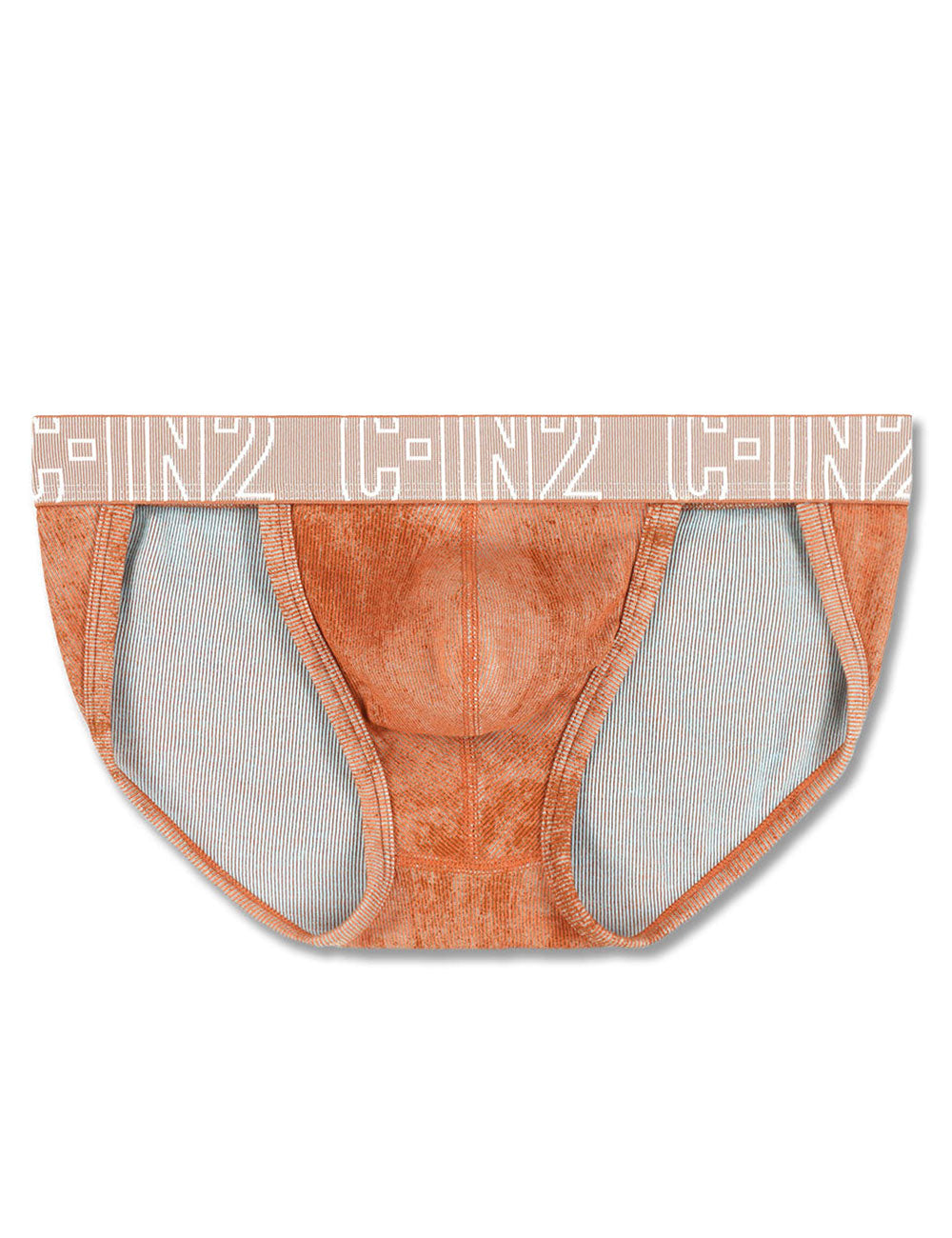 C-IN2 スポーツブリーフ UNDERTONE DASH BRIEF （サンセットオレンジ） リブコットン CIN2 シーインツー メンズ下着 インナー 男性 パンツ アンダーウェア ブランド