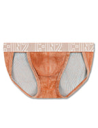 C-IN2 スポーツブリーフ UNDERTONE DASH BRIEF （サンセットオレンジ） リブコットン CIN2 シーインツー メンズ下着 インナー 男性 パンツ アンダーウェア ブランド