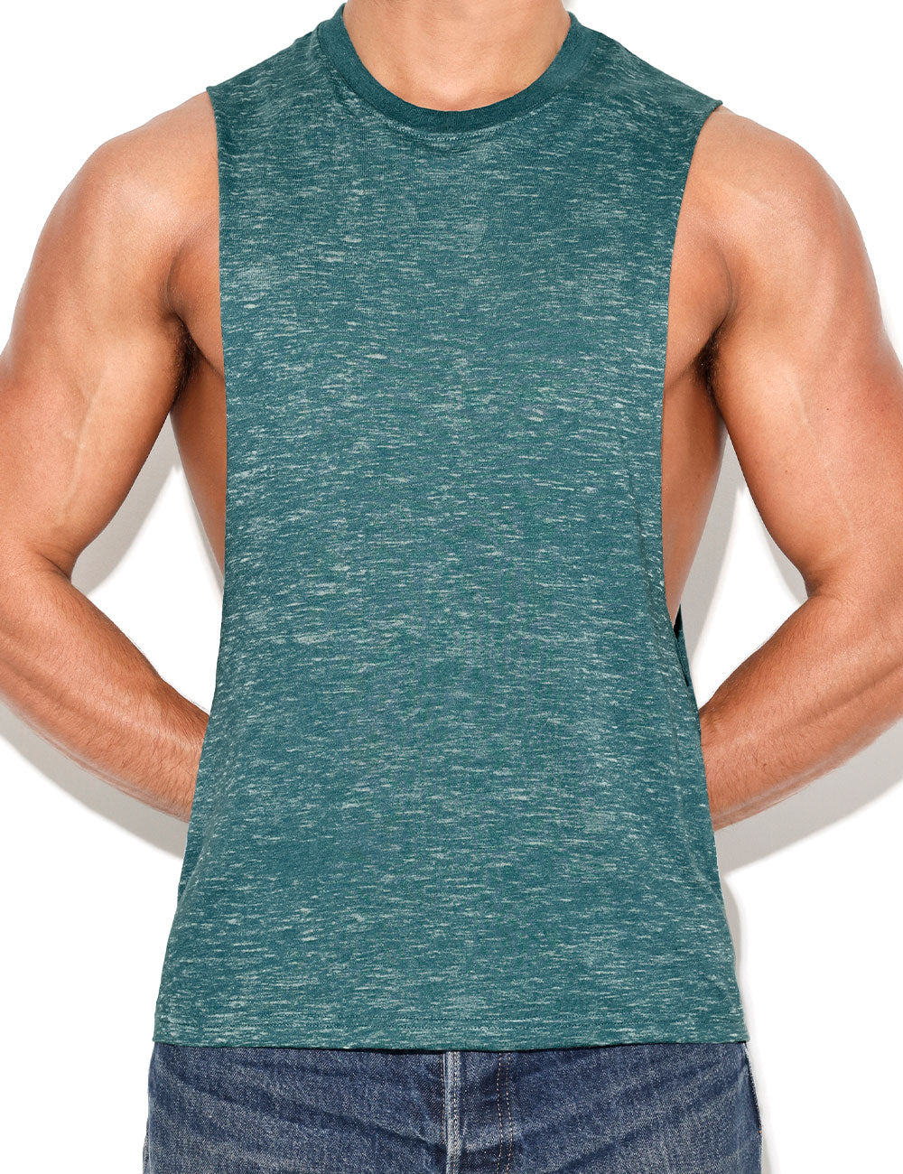 C-IN2 タンクトップ HAND ME DOWN MUSCLE T-SHIRT （レイクティール/2026FW限定色） CIN2 シーインツー メンズ下着 インナー 男性 アンダーウェア ブランド
