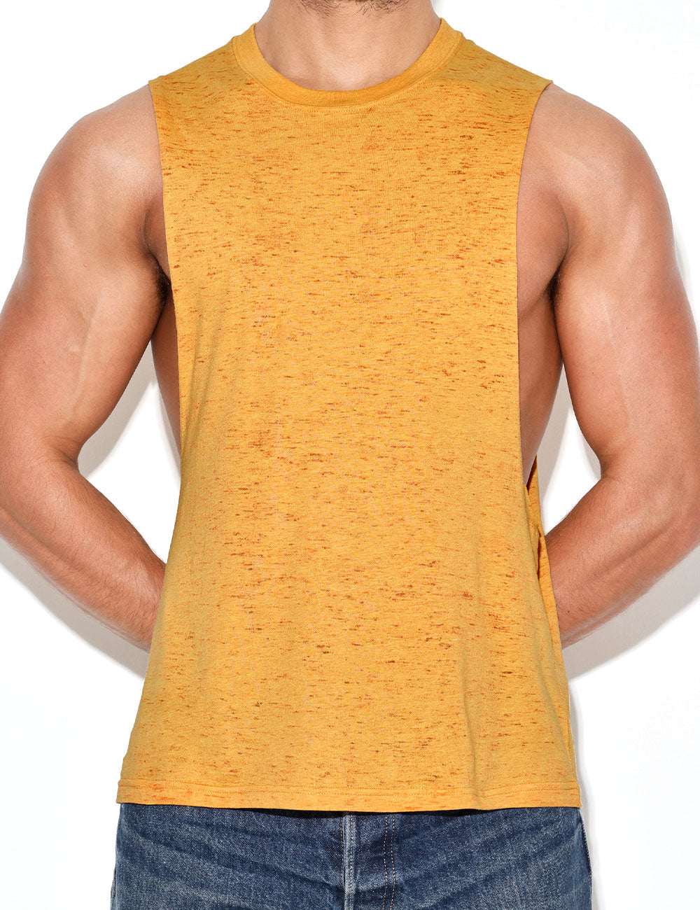 C-IN2 タンクトップ HAND ME DOWN MUSCLE T-SHIRT （マスタードイエロー/2026FW限定色） CIN2 シーインツー メンズ下着 インナー 男性 アンダーウェア ブランド