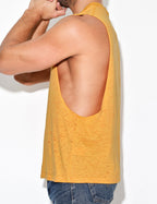 C-IN2 タンクトップ HAND ME DOWN MUSCLE T-SHIRT （マスタードイエロー/2026FW限定色） CIN2 シーインツー メンズ下着 インナー 男性 アンダーウェア ブランド