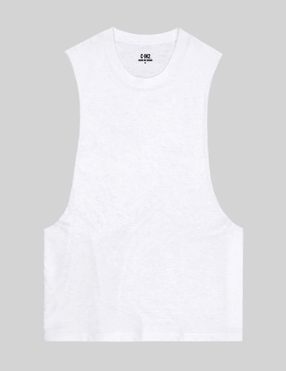 C-IN2 タンクトップ HAND ME DOWN MUSCLE T-SHIRT （ホワイト/2026FW限定色） CIN2 シーインツー メンズ下着 インナー 男性 アンダーウェア ブランド
