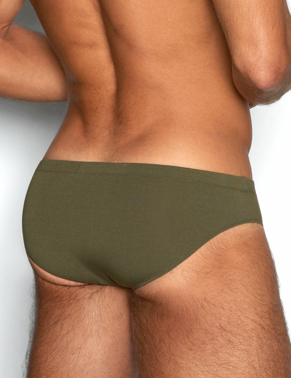 C-IN2 ローライズブリーフ ビキニ NU Low Rise Brief （ブリストルブラウン） CIN2 シーインツー メンズ下着 インナー 男性 パンツ アンダーウェア ブランド