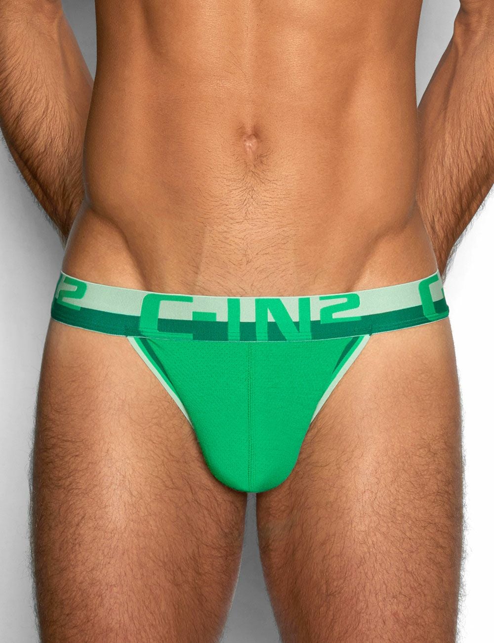 C-IN2 Tバック MESH CLASSIC THONG （ガリレオグリーン） CIN2 シーインツー メンズ下着 インナー 男性 パンツ アンダーウェア ブランド