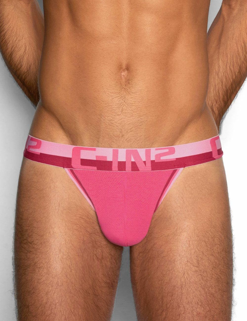 C-IN2 Tバック MESH CLASSIC THONG （ペイシーピンク） メンズTバック CIN2 シーインツー メンズ下着 インナー 男性 パンツ アンダーウェア ブランド
