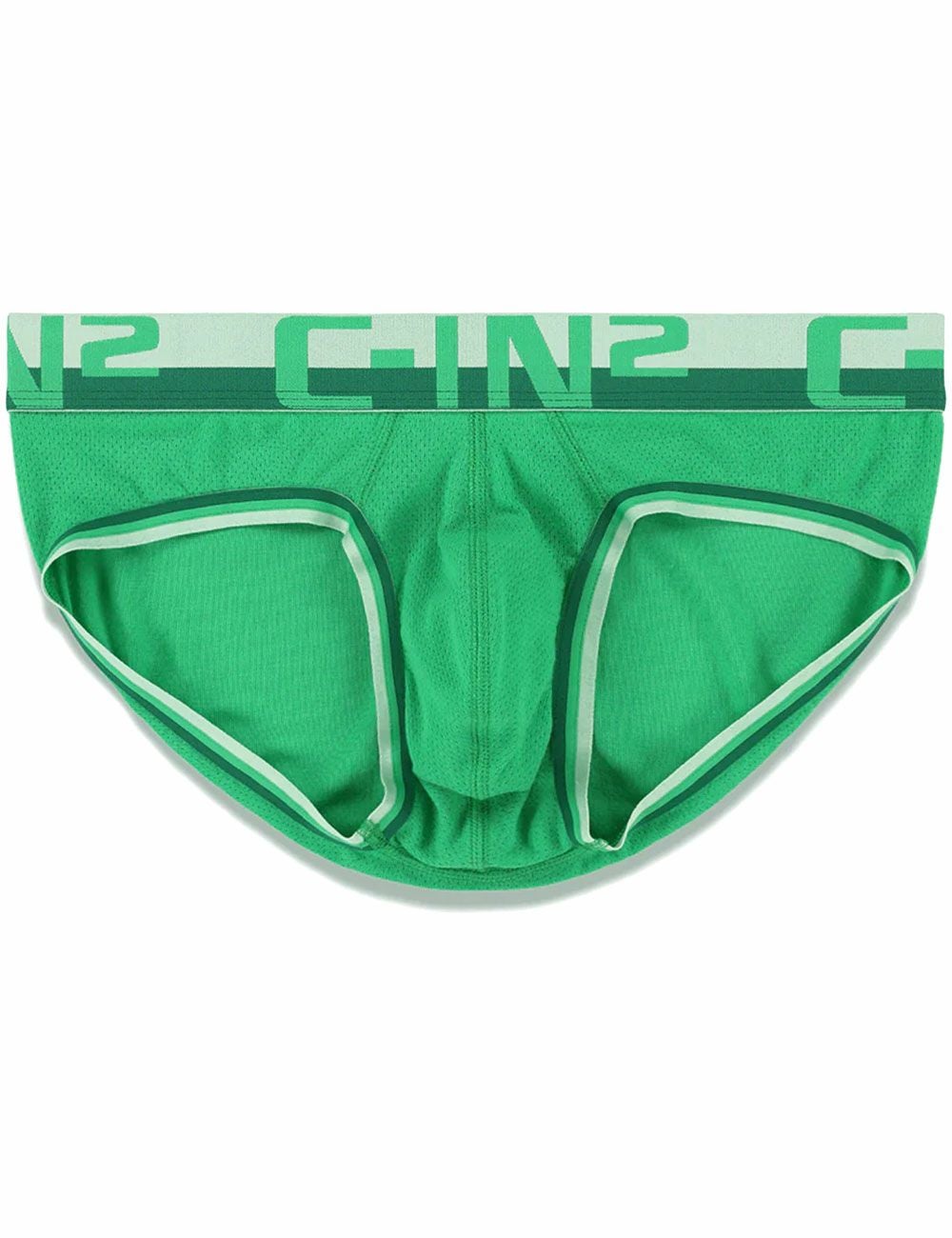 C-IN2 ローライズブリーフ ビキニ MESH Low Rise Brief （ガリレオグリーン） CIN2 シーインツー メンズ下着 インナー 男性 パンツ アンダーウェア ブランド