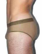 C-IN2 ローライズブリーフ ビキニ SHEER Low Rise Brief （ダークヌード） シースルー メッシュ CIN2 シーインツー メンズ下着 インナー 男性 パンツ アンダーウェア ブランド