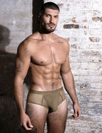 C-IN2 前開き ブリーフ ビキニ SHEER Fly Front Brief （ダークヌード） シースルー メッシュ CIN2 シーインツー メンズ下着 インナー 男性 パンツ アンダーウェア ブランド