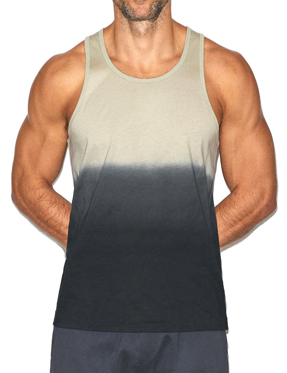 C-IN2 タンクトップ DIP DYE RELAXED TANK （サンドストーンベージュ） CIN2 シーインツー メンズ下着 インナー 男性 アンダーウェア ブランド
