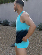 C-IN2 タンクトップ DIP DYE RELAXED TANK （ストームブルー） CIN2 シーインツー メンズ下着 インナー 男性 アンダーウェア ブランド