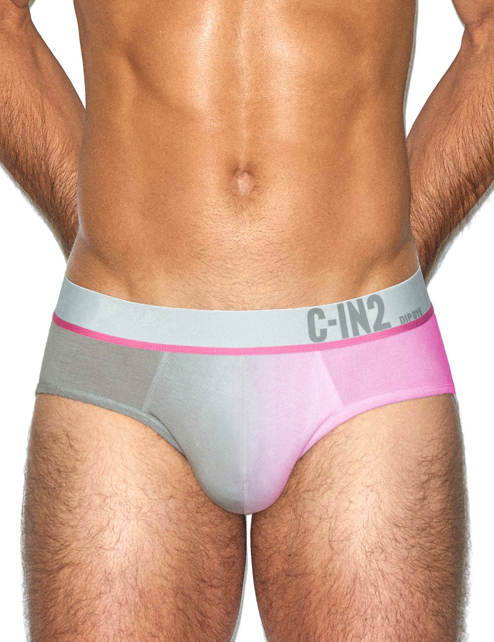 C-IN2 ローライズブリーフ ビキニ DIP DYE LOW RISE BRIEF （ピオニーピンク） CIN2 シーインツー メンズ下着 インナー 男性 パンツ アンダーウェア ブランド