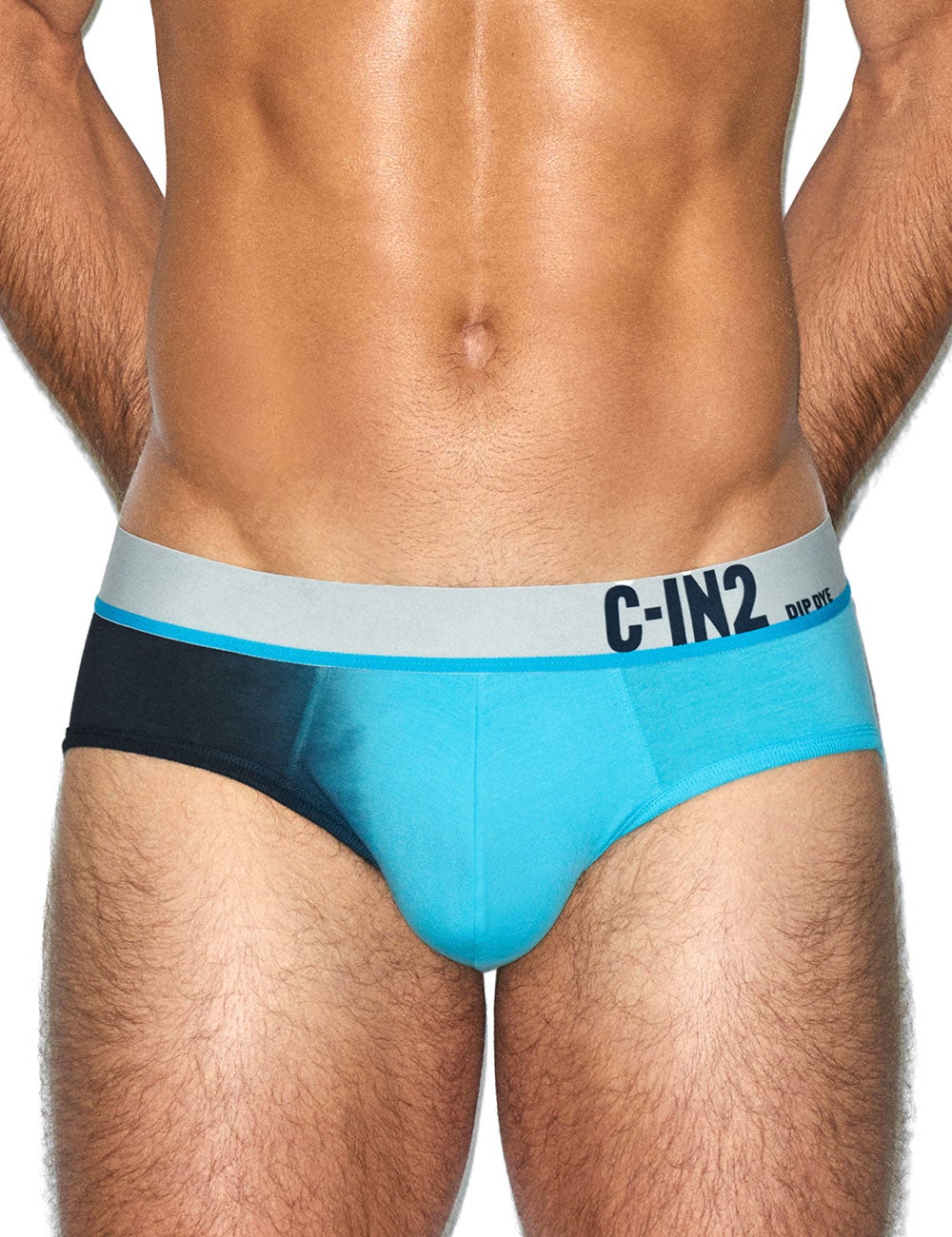 C-IN2 ローライズブリーフ ビキニ DIP DYE LOW RISE BRIEF （ストームブルー） CIN2 シーインツー メンズ下着 インナー 男性 パンツ アンダーウェア ブランド