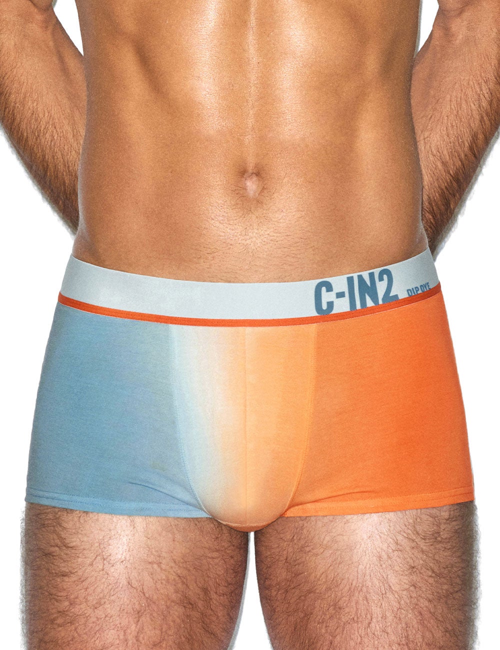 C-IN2 ローライズボクサーパンツ DIP DYE LOW RISE TRUNK （ゴールドフィッシュオレンジ） CIN2 シーインツー メンズ下着 インナー 男性 パンツ アンダーウェア ブランド