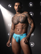 C-IN2 ローライズブリーフ ビキニ SUPER BRIGHT LOW RISE BRIEF （ネオンブルー） CIN2 シーインツー メンズ下着 インナー 男性 パンツ アンダーウェア ブランド