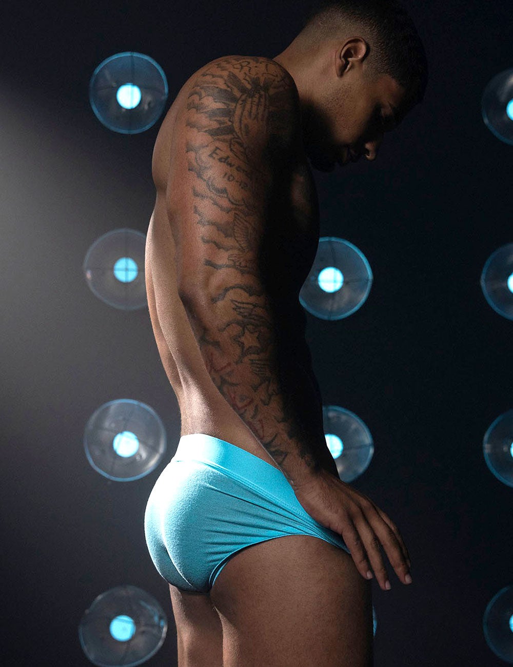 C-IN2 ローライズブリーフ ビキニ SUPER BRIGHT LOW RISE BRIEF （ネオンブルー） CIN2 シーインツー メンズ下着 インナー 男性 パンツ アンダーウェア ブランド