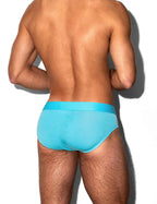 C-IN2 ローライズブリーフ ビキニ SUPER BRIGHT LOW RISE BRIEF （ネオンブルー） CIN2 シーインツー メンズ下着 インナー 男性 パンツ アンダーウェア ブランド