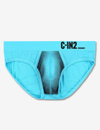 C-IN2 ローライズブリーフ ビキニ SUPER BRIGHT LOW RISE BRIEF （ネオンブルー） CIN2 シーインツー メンズ下着 インナー 男性 パンツ アンダーウェア ブランド