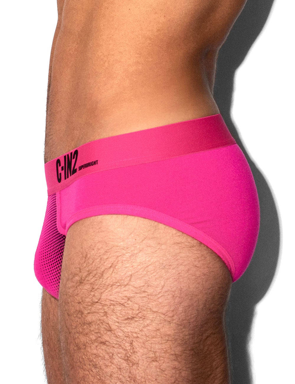 C-IN2 ローライズブリーフ ビキニ SUPER BRIGHT LOW RISE BRIEF （ネオンピンク） CIN2 シーインツー メンズ下着 インナー 男性 パンツ アンダーウェア ブランド