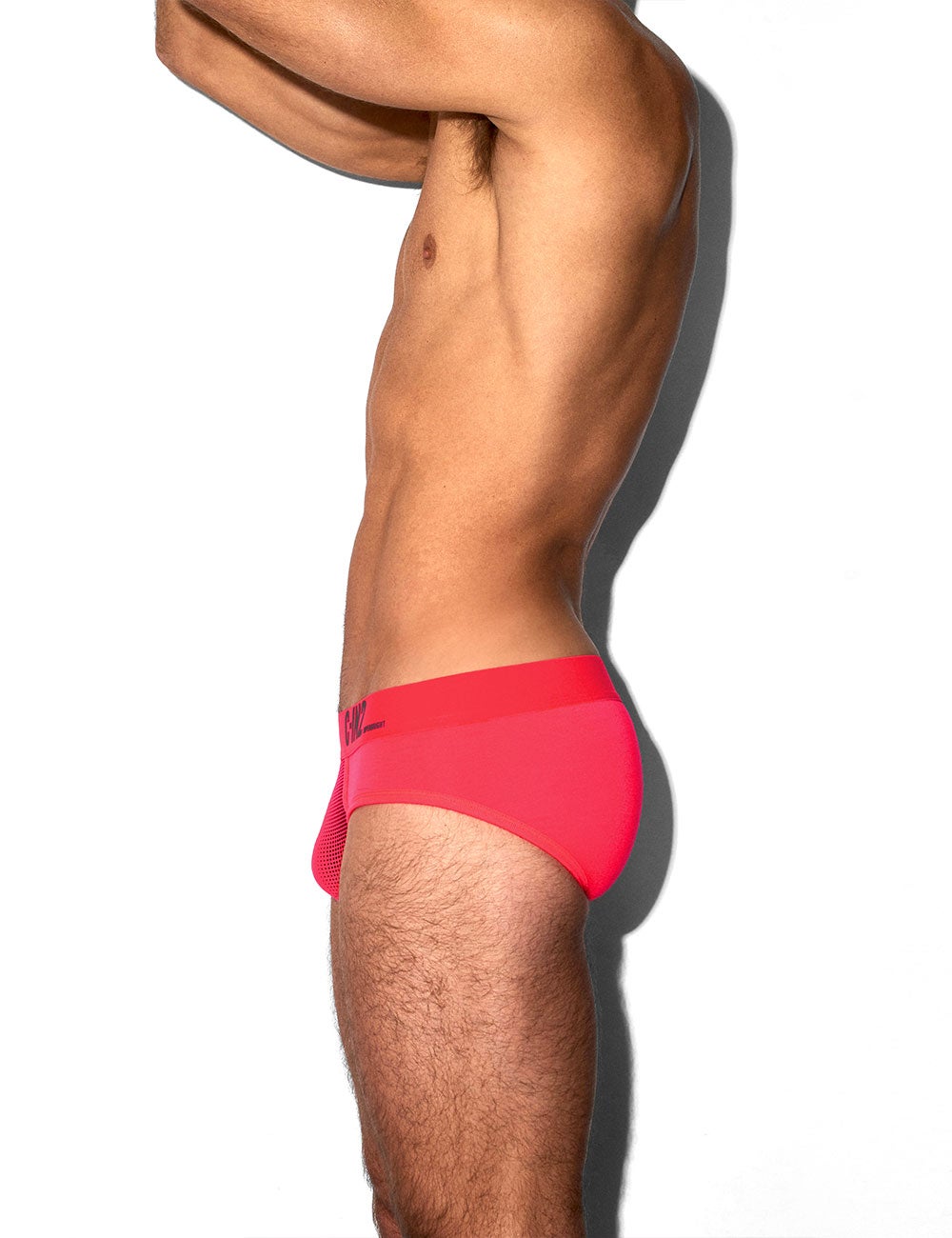 C-IN2 ローライズブリーフ ビキニ SUPER BRIGHT LOW RISE BRIEF （ネオンレッド） CIN2 シーインツー メンズ下着 インナー 男性 パンツ アンダーウェア ブランド