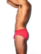 C-IN2 ローライズブリーフ ビキニ SUPER BRIGHT LOW RISE BRIEF （ネオンレッド） CIN2 シーインツー メンズ下着 インナー 男性 パンツ アンダーウェア ブランド
