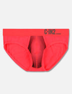 C-IN2 ローライズブリーフ ビキニ SUPER BRIGHT LOW RISE BRIEF （ネオンレッド） CIN2 シーインツー メンズ下着 インナー 男性 パンツ アンダーウェア ブランド