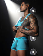 C-IN2 ローライズボクサーパンツ SUPER BRIGHT LOW RISE TRUNK（ネオンブルー） CIN2 シーインツー メンズ下着 インナー 男性 パンツ アンダーウェア ブランド