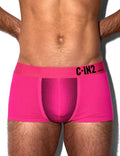 C-IN2 ローライズボクサーパンツ SUPER BRIGHT LOW RISE TRUNK（ネオンピンク） CIN2 シーインツー メンズ下着 インナー 男性 パンツ アンダーウェア ブランド