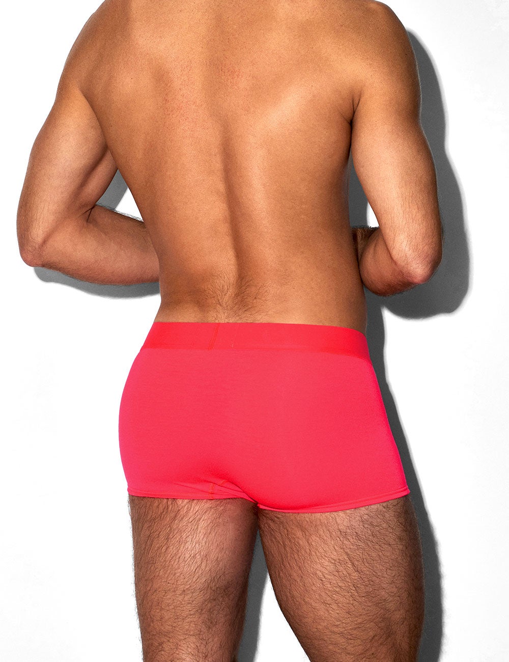 C-IN2 ローライズボクサーパンツ SUPER BRIGHT LOW RISE TRUNK（ネオンレッド） CIN2 シーインツー メンズ下着 インナー 男性 パンツ アンダーウェア ブランド