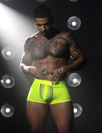 C-IN2 ローライズボクサーパンツ SUPER BRIGHT LOW RISE TRUNK（ネオンイエロー） CIN2 シーインツー メンズ下着 インナー 男性 パンツ アンダーウェア ブランド