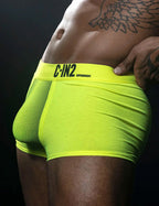 C-IN2 ローライズボクサーパンツ SUPER BRIGHT LOW RISE TRUNK（ネオンイエロー） CIN2 シーインツー メンズ下着 インナー 男性 パンツ アンダーウェア ブランド