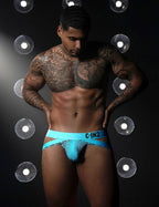 C-IN2 ジョックストラップ SUPER BRIGHT JOCK STRAP （ネオンブルー） ケツ割れ ケツワレ サポーター CIN2 シーインツー メンズ下着 インナー 男性 パンツ アンダーウェア ブランド