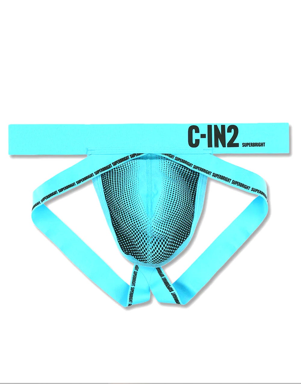 C-IN2 ジョックストラップ SUPER BRIGHT JOCK STRAP （ネオンブルー） ケツ割れ ケツワレ サポーター CIN2 シーインツー メンズ下着 インナー 男性 パンツ アンダーウェア ブランド
