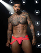 C-IN2 ジョックストラップ SUPER BRIGHT JOCK STRAP （ネオンレッド） ケツ割れ ケツワレ サポーター CIN2 シーインツー メンズ下着 インナー 男性 パンツ アンダーウェア ブランド