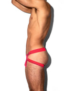 C-IN2 ジョックストラップ SUPER BRIGHT JOCK STRAP （ネオンレッド） ケツ割れ ケツワレ サポーター CIN2 シーインツー メンズ下着 インナー 男性 パンツ アンダーウェア ブランド