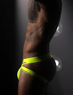 C-IN2 ジョックストラップ SUPER BRIGHT JOCK STRAP （ネオンイエロー） ケツ割れ ケツワレ サポーター CIN2 シーインツー メンズ下着 インナー 男性 パンツ アンダーウェア ブランド