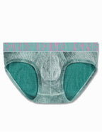 C-IN2 ローライズブリーフ UNDERTONE LOW RISE BRIEF （セージグリーン） リブコットン CIN2 シーインツー メンズ下着 インナー 男性 パンツ アンダーウェア ブランド