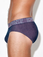 C-IN2 ローライズブリーフ UNDERTONE LOW RISE BRIEF （ブルーベリーピンク） リブコットン CIN2 シーインツー メンズ下着 インナー 男性 パンツ アンダーウェア ブランド