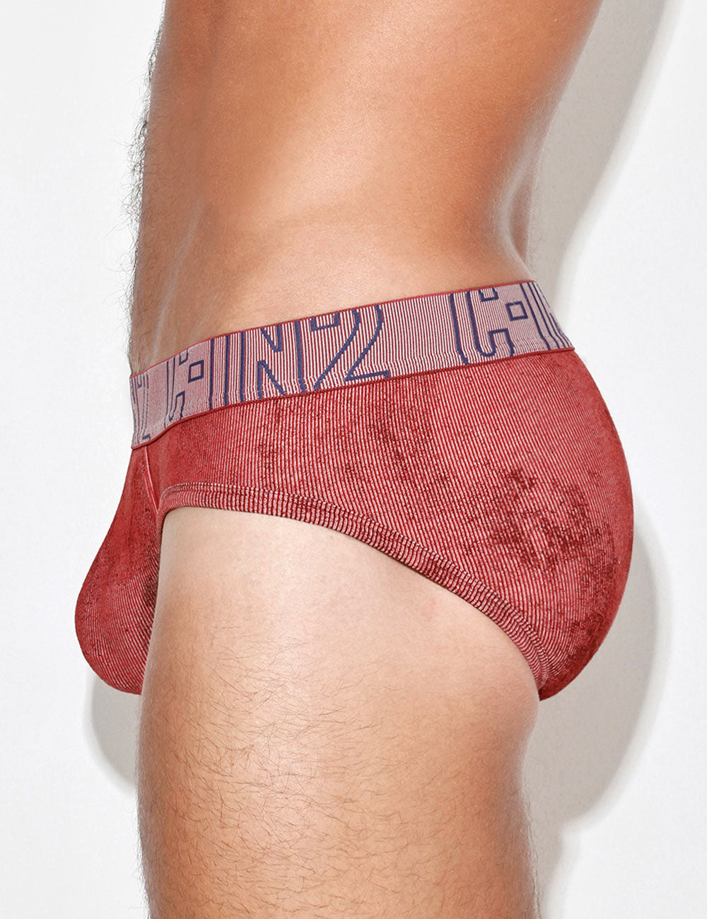 C-IN2 ローライズブリーフ UNDERTONE LOW RISE BRIEF （ポピーレッド） リブコットン CIN2 シーインツー メンズ下着 インナー 男性 パンツ アンダーウェア ブランド