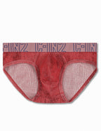 C-IN2 ローライズブリーフ UNDERTONE LOW RISE BRIEF （ポピーレッド） リブコットン CIN2 シーインツー メンズ下着 インナー 男性 パンツ アンダーウェア ブランド